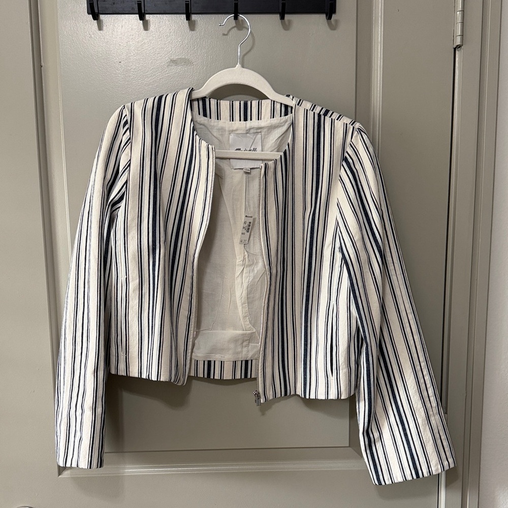 NWT Madewell Crop Jacket size L